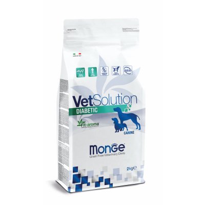 MONGE VET DOG diabetic - regulace glukózy 2kg