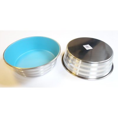 Miska nerez LAVOR LINE PASTELOVÁ modrá 2,3l/24cm