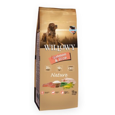 WILLOWY NATURE Dog Salmon & Rice  15kg