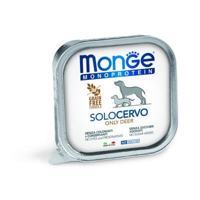 MONGE Dog MONOPROTEIN paštika  zvěřina 150g/24ks