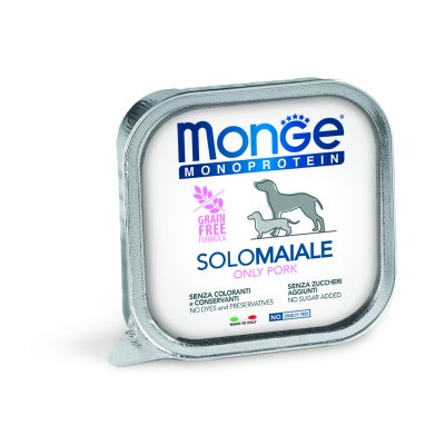 MONGE Dog MONOPROTEIN paštika  vepřová 150g/24ks