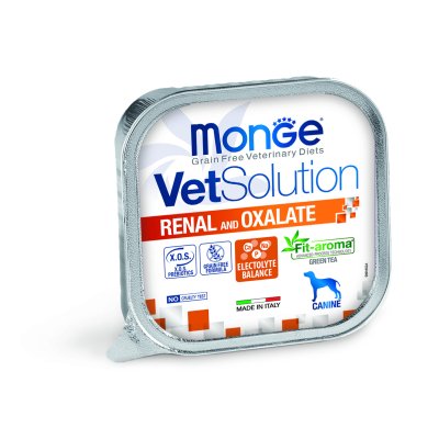 MONGE VET Dog  Renal/Oxaláty  - ledviny  150g/24ks