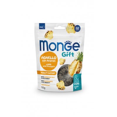 MONGE GIFT Dog  Adult  "M'' pamlsky - jehněčí s ananasem 150g/10