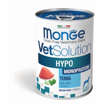 MONGE VET Dog  Gastrointestinal  monoprotein tuňák   400g/12ks