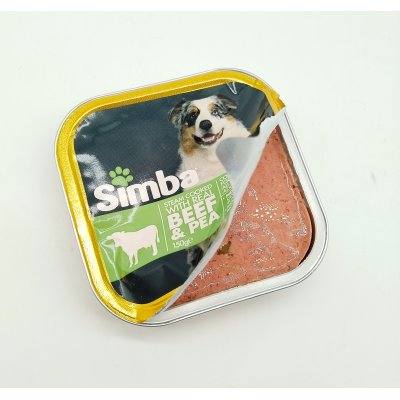SIMBA Dog Hovězí  paštika s hráškem 150g - karton 24ks -  1+1KARTON ZDARMA - IMG_20260916_103432.jpg